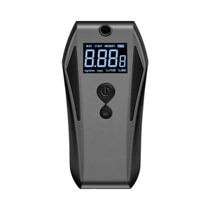 Professional Digital Fuel Cell Breath Alcohol Tester Breathalyser with ROHS Compliance 123 Testing Records & 5s Response Time