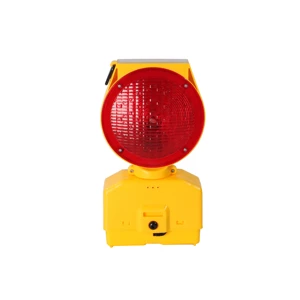 Solar Traffic Warning Light