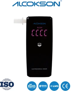 High Precision Fuel Cell Sensor Alcohol Tester Personal Alcohol Testing Device Breathalyzer