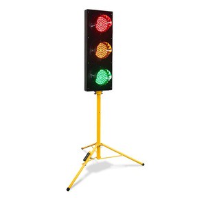 Je Solar Powered Wireless Amber Green Red Traffic One Way Traffic Signals