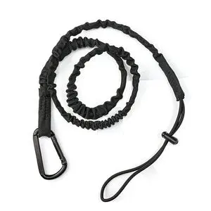 Tool Lanyard with Carabiner Clip and Adjustable Loop End Safety Retractable Tool Leash Tools Fall Protection Equipment