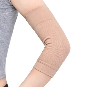 Cold-Proof Warm Compression Anti-Slip Sports Arm Sleeves Fixed Straps Soft Elbow Support for Crawling Spring Use Pain Relief