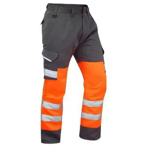Custom Worker Men Road Safety High Visibility Work Clothing Hi Vis Reflective Safety Trousers Mining Construction Work Pants