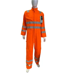 Factory Safety Fire-fighting Clothing with Built-in Refrigeration System Waterproof & Flame-retardant Fabric Reflective Tape