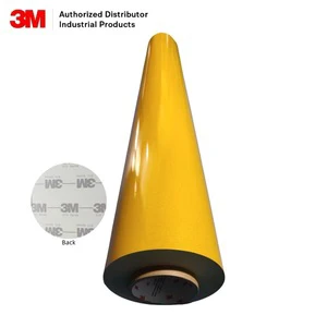 3M 610C-11 Scotchlite Series PVC Custom Reflective Sheeting Vinyl Yellow Reflective Material