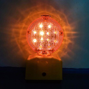 LB-5006 Innovative Design LED Safety Warning Traffic Lights Red/Yellow/Blue IP57 Waterproof 1500m Visual Range Double Side 4R25