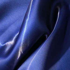 Luxury Glossy Metallic Liquid Satin Reflective Polyester Mesh Fabric With Crystal Silk for Bridal Wedding Dress