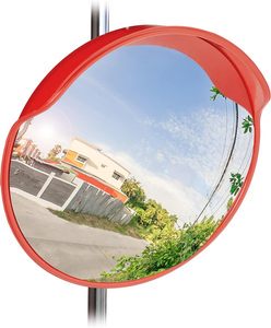 High Quality Convex Mirror Wide Angle Mirror Convex Round Traffic Mirror for Garage Traffic Driveways Yard Warehouse