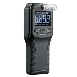 Professional Portable Alcohol Breathalyzer Digital Alcohol Tester Fuel Cell Sensor High Accuracy Car Driver Alcohol Detector