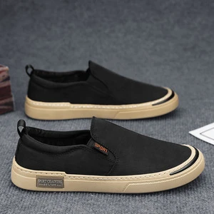 Men's Labor Protection Shoes 2024 Autumn Construction Site Work Round Head Toe Non-slip Wear-resistant Plastic Simple Slip-on