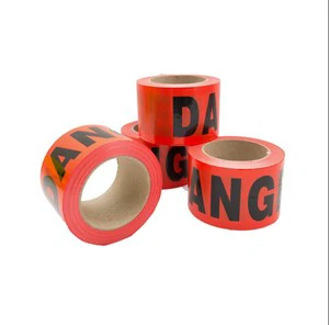 Good Quality PE Materials Warning Tape Barricade Caution for Health Risk Cable Danger Caution Fragile Warning Tape