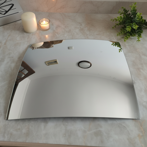 New Factory Price 2mm Aluminum Coating Glass Convex Mirror 305*407mm Truck Rearview Mirror Universal Fitment