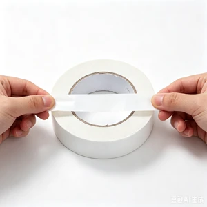 Thin Self-extinguishing Cotton No Drip Warning Double Sided Tape