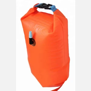 Pro Inflatable Life Buoy For Open Waters PVC Safety Floatation Device With Quick-Release Buckle Essential For Camping Equipment