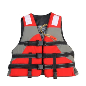 AXZ HOT SALE Personalized Lightweight Reflective Free Size Marine Life-saving Swim Jacket 110KG Buoyancy Oxford Fabric Lifevest