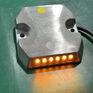 Highway Tunnel Vehicle Safety Warning Light Led Aluminum Pavement Marker Road Traffic Sign IP67 Protection DC24V