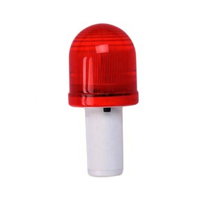 Collapsible Traffic Cone Lights Battery LED Warning Lights Bullet Head Traffic Barricade Strobe Lights