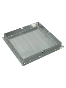 Hot-dip Galvanized Manhole Cover Anti-corrosion Reinforced Square Steel For Outdoor & Industrial Use