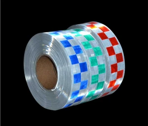 High Reflective Crystal Laminated Fabric for Garment Use with PVC/Nylon/PET Materials