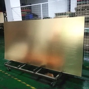 Gold Acrylic Mirror Sheet With Self Adhesive 0.8mm 1mm For Laser Cutting