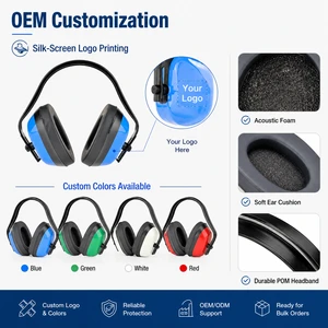 New Arrival Reliable Foldable High Decibel Hearing Protectors for Industrial Workshop