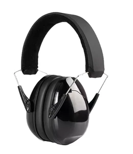 ANSI NRR 25dB Foldable Safety Ear Muffs Construction Hearing Protection SNR 29dB Ear Defenders Industrial Noise Reduction CE