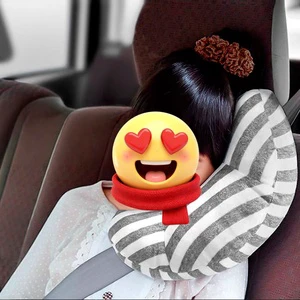 Hot Selling Creative Comfortable Car Seat Belts Children's Shoulder Covers Headrests Neck Pillows Car Interior Accessories