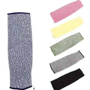 High Tenacity Polyester Stainless Steel Cut Resistant Protective Arm Sleeves Safety Working Sleeves