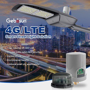 Wireless Control Nema/Zhaga 4G/LTE Solution Smart Street Lighting IOT Smart City Led Street Light Control System