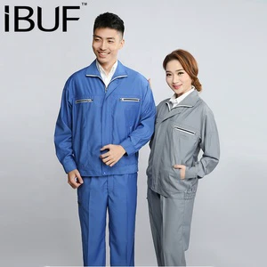High Quality Safety Work Clothing Unisex Wear-Resistant Factory Uniform