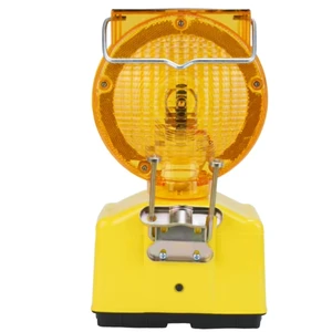 Solar Roadway Safety Traffic Warning Barricade LED Blinker with Flashing Yellow Light Traffic Lights Product Category