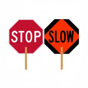 Reflective Plastic White Red Street Parking Road Signs Safety Traffic Sign Warning Sign Wholesale Custom Design