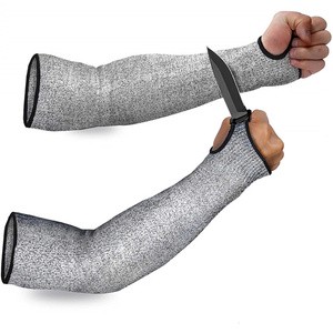 Glass Industry Protective Safety Working Arm Protection Sleeves Cut Resistant Sleeves