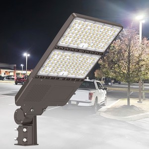 NGT Outdoor LED Street Road Lamp 150W-450W Waterproof IP65 Photocell Sensor Flood Lights Security Lamp High Bright Aluminum