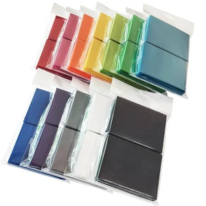 100pcs Per Pack Consistently Cutting Matte Card Sleeves Manufacturer Wholesale Custom Standard Size Card Sleeves