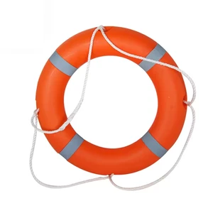 Havospark HW-L01 2.5kg Orange Plastic+Foam Lifebuoy with 600-1200KG Buoyancy for Water Sports & Safety