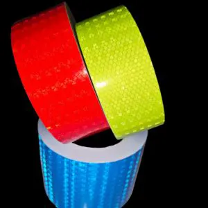 Honeycomb Prismatic Reflective Sheet Film Self-Adhesive Tearable PP Material for Automotive Marking