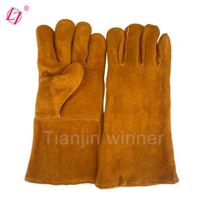 High Quality Cow Leather Welding Gloves for Welder Hands protection