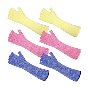 High Performance Forearm Protective Sleeves with Fingers Cut Resistant Sleeve Arm Level 5 Protection Arm Protectors