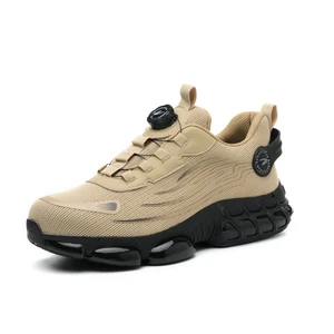 Labor Protection Shoes Lightweight Breathable for Upper for Midsole Steel Toe Cap Puncture-Proof Durable Slip Resistant