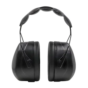 ABS Material Industrial Labor Protection Earmuffs Adjustable Headband Foldable Design Intrinsically Safe Hearing Protection