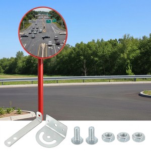 High Quality 30cm PC Convex Mirror Decorative Convex Mirror Convex Convex Mirror Glass for Road Safety