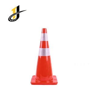 Economic PVC Flexible Traffic Cones Soft Reflective Street Safety Warning for Roads Traffic Control Product