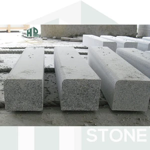 Cheap Price G603 Granite Kerbstone Palisade Light Grey Granite Pineapple Kerbstone Driveway Paving Stones for Municipal Projects