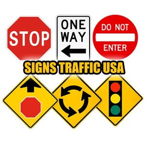 Road Signs Reflecting Traffic Signs Safety Signage Custom Aluminum Warning Sign
