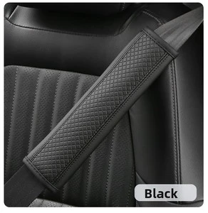 e Car Seat Belt Shoulder Pads, Soft Breathable Safety Belt Protector, Auto Interior Accessories for Cross-border Sale