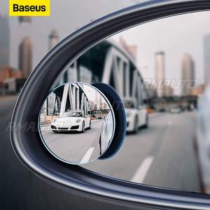 2Pcs Car Mirror HD Convex Mirror Blind Spot Auto Rearview Mirror 360 Degree Wide Angle Parking Rimless Mirrors