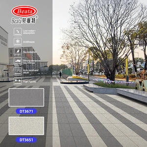 Beata Outdoor Pavers Outdoor Tiles for Driveway Eco Paving Stone 300x600mm 18mm Thickness Anti-Slip for Mall Office Building