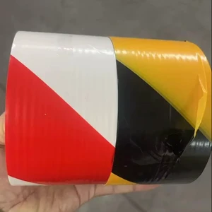 75mm Wide Yellow/black White/red 200m Long PE Warning Tape, Cordon Tape