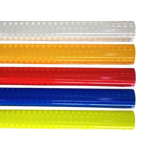 Printable Eco-Friendly Adhesive Reflective Sheeting Sticker High Intensity HIP Prismatic Acrylic Self Adhesive Longevity Safety